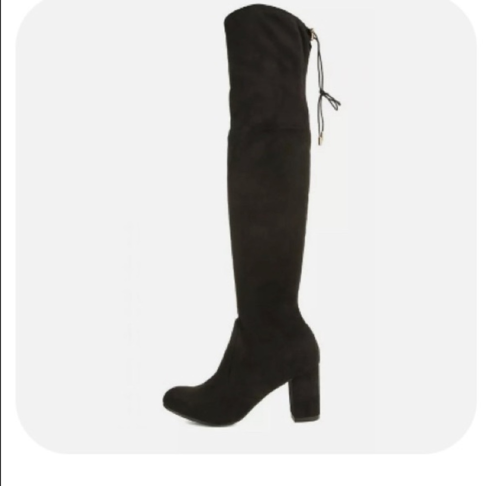 Sho Beautiful Bonita 02 Black Suede Boots